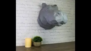 Hippo 3d Print Time-Lapse LARGE