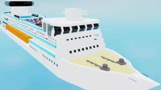 Custom cruise ship showcase (Roblox Plane Crazy)