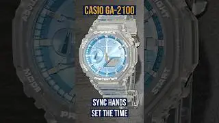 CASIO GA 2100 CALIBRATION