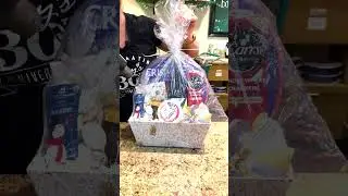 Sunny With A Chance of Flowers Wine Gift Basket #shorts