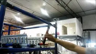 Modular system stackable rack