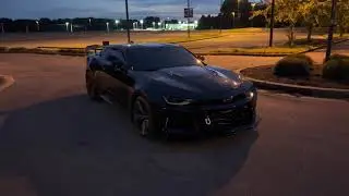 Awesome IPhone 13 Pro Max captures &ldquo;Lord Vader&rdquo; ZL1 Camaro at night!