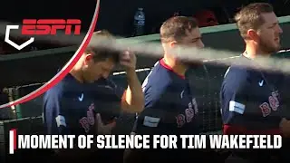 Red Sox, Orioles hold moment of silence for Tim Wakefield | MLB on ESPN