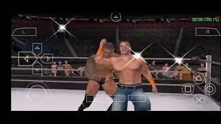 Wwe SVR 2011 part 4 randy Orton vs John Cena part 2