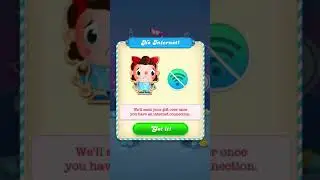 No internet- no gift