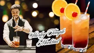 Shirley Temple Mocktail Recipe | How to make Shirley Temple Mocktail at Home