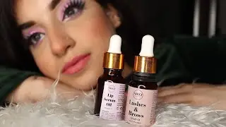 Nicci Skin Care | Обзор сыворотки для губ Lip Serum Oil и масла для роста ресниц и бровей Lashes & Brows Growth Oil Combo | Deephues