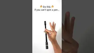 Do this if you can&rsquo;t spin a pen 🔥