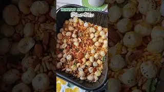 Healthy Trail mix ready in 10 minutes, #cookwithpooja #airfryer #airfryerrecipes