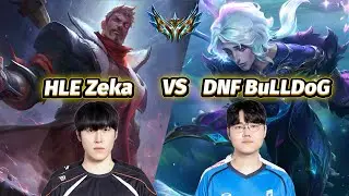 HLE Zeka Jayce vs DNF BuLLDoG Hwei [ MID ] - KOREA Challenger Match - Patch 25.06