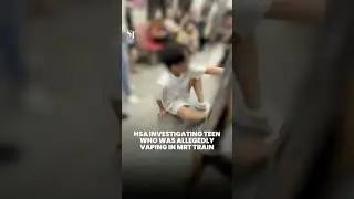 HSA investigating teen who was allegedly vaping in MRT train (July 31)