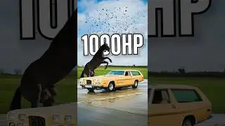Автомобиль с 27-литровым самолетным двигателем!