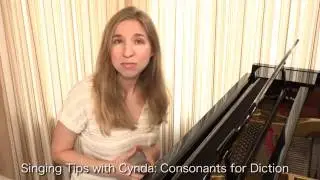 SingingTips w/ Cynda: Improving Diction