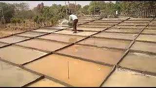 Curing by ponding method by preparing bunds| #structure #curing