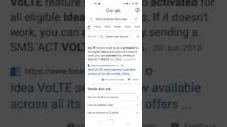 VI volte activation settings