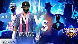 🎬 OBS LIVE 📱 and ATIF LIVE 📱 vs 2 Pro Players &ndash; Free Fire Custom Match!