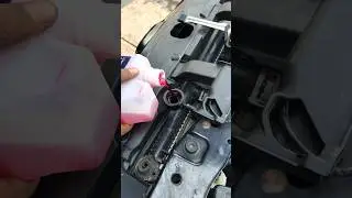 How to engine coolant change Honda Civic #automobile #engine #civiclovers #repair