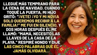 Mi hijo me echó de la Navidad por culpa de su novia  Entonces ejecuté mi plan
