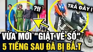 Giật VÉ SỐ giữa ban ngày, cụ ông 71 tuổi BỊ BẾ LÊN ĐỒN chỉ sau vài giờ | Tin 3 Phút
