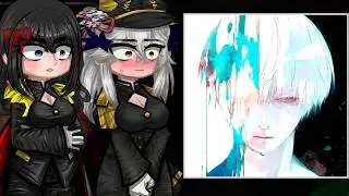 Mato Seihei No Slave React to Yuuki as Kaneki Ken | Tokyo Ghoul | Gacha React