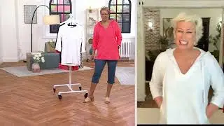 Belle Beach by Kim Gravel Poolside Terry Jacquard Hoodie on QVC