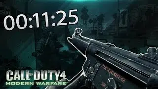 Call of Duty: Modern Warfare - Training Course speed run (11:25 sec) PR!