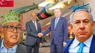 XOG SIR AH: Xasan Sheekh oo Turkiga u saxiixay Heshiis milatari oo lagu difaacayo Dhulka Somailand!!