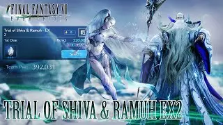 Trial of Shiva and Ramuh EX2 battle guide (no Kamura Aerith) || Final Fantasy VII Ever Crisis