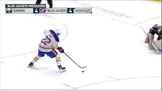 SHOOTOUT BETWEEN THE SABRES AND BLUE JACKETS  [PRESEASON]