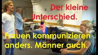 Weibliche und männliche Kommunikation? Ich habe Fragen.