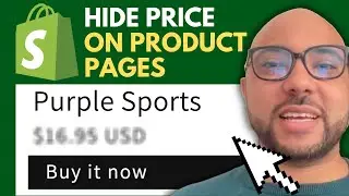Как скрыть цены на странице товара в Shopify без приложения (пошаговая инструкция)