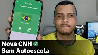 COMO TIRAR A NOVA CNH SEM AUTO ESCOLA - PASSO A PASSO - APP CNH DO BRASIL