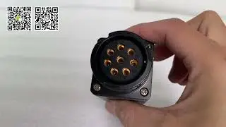 8-Pin Waterproof Speaker Connector Coupler for Cable Extension