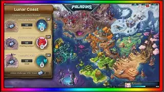Paladins 5.1 Abyss Hunter Academy Trails of the Realm All Rewards, Challenges, Regions