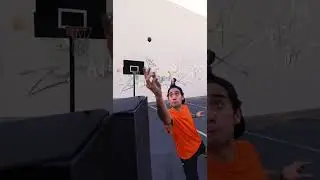 The IMPOSSIBLE basketball shot with the PROFESSOR