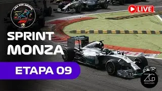 SPRINT MONZA AO VIVO |  F1 2014 PS3 ONLINE | 22&ordf; Temporada: Etapa 09 - LIGA DOS AMIGOS