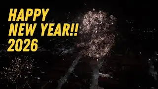 FIREWORKS Display PARACALE 2026 Drone Shot DJI MINI 4 Pro