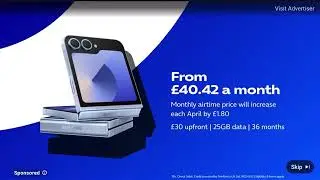 O2 advert 2025 (READ DESCRIPTION)