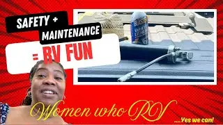 Keep Your Slider Hitch Working Smooth! | Solo RV Woman | Maintenance #solofemaletraveler 
