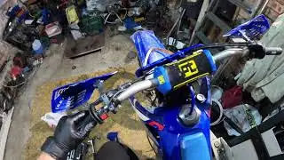 смяна на масло (Yamaha YZ450F) (2002) година Motul 7100 10W50 4Т