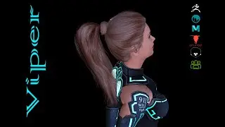 3D model character 