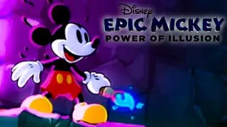 Epic Mickey: Power of Illusion - Full Game Walkthrough (Nintendo 3DS)