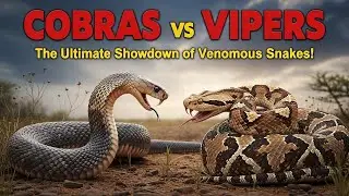 Кобры против Гадюк: решающая битва ядовитых змей! #КобрыВсГадюк #СамыеСмертельныеЗмеи #ФактыОЗмеях
