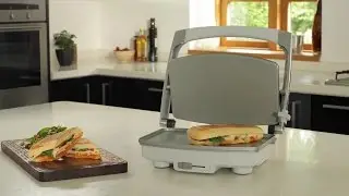 Breville 3 Slice DuraCeramic&trade; Sandwich Press, VST071