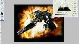 Fiery Explosions in Photoshop