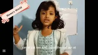 Phonics reading fluency || Mawa's World || English for kids 