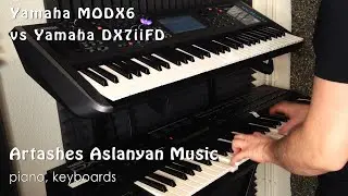 Yamaha Montage MODX  FM Converter,  Yamaha MODX6 vs  DX7iiFD comparision