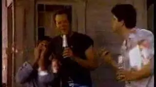 Bruce Willis Seagrams Commercial (Singing on Porch)