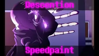 Decension | Descended Scientist Undertale: GU Speedpaint