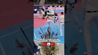 ➡️👊⚡Perfect Technic Taekwondo #taekwondo #tkd #match